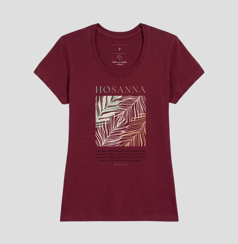 Camiseta Hosana ao Rei