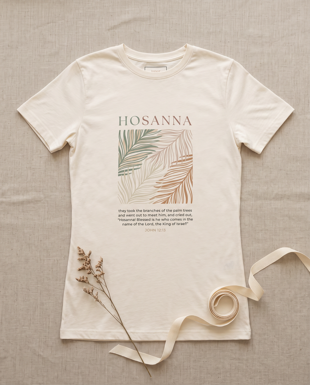 Hosana ao Rei — peça no varal