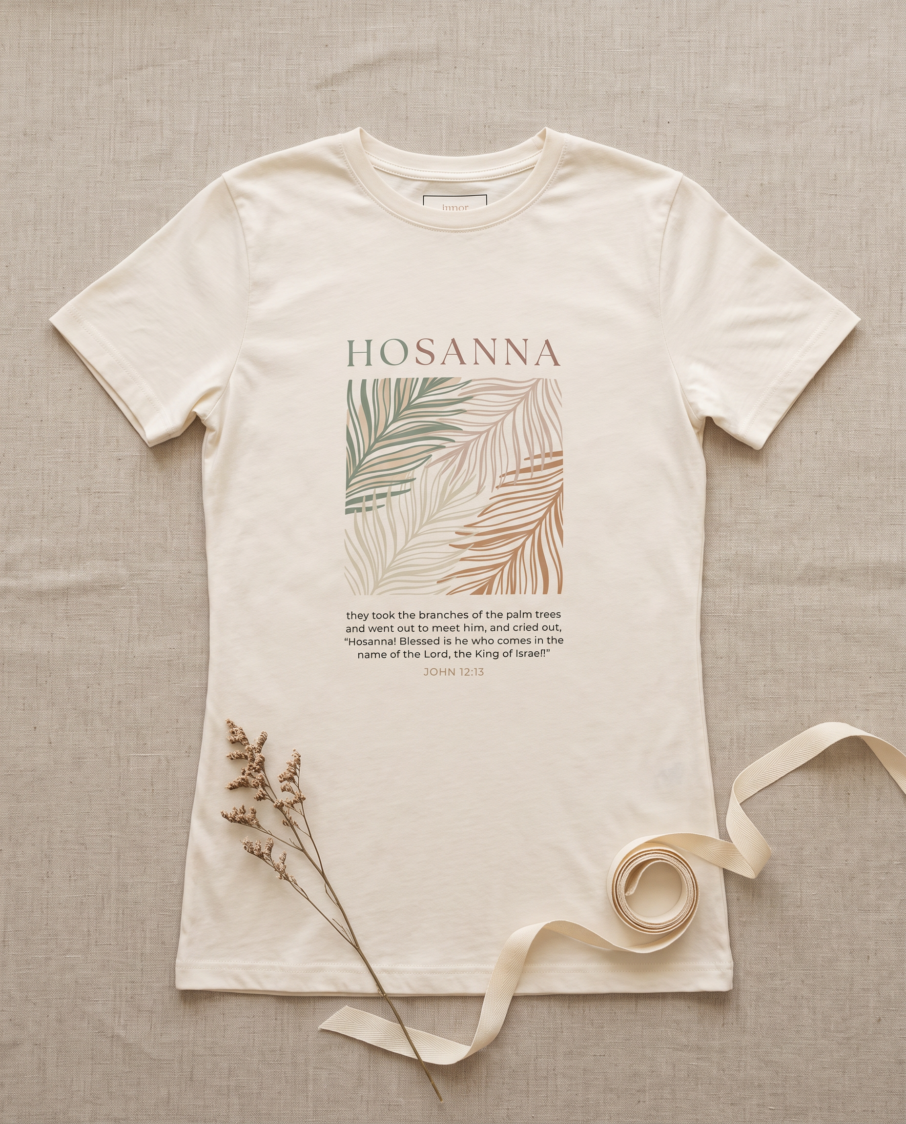 Hosana ao Rei — peça no varal
